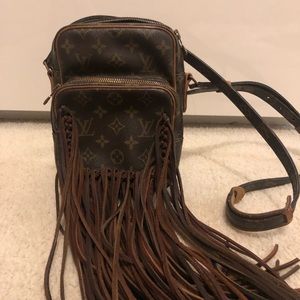 Authentic Louis Vuitton fringe bag